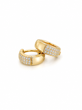 Aretes Aro Zirconia N