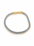 Pulsera Zafiro Celeste  N