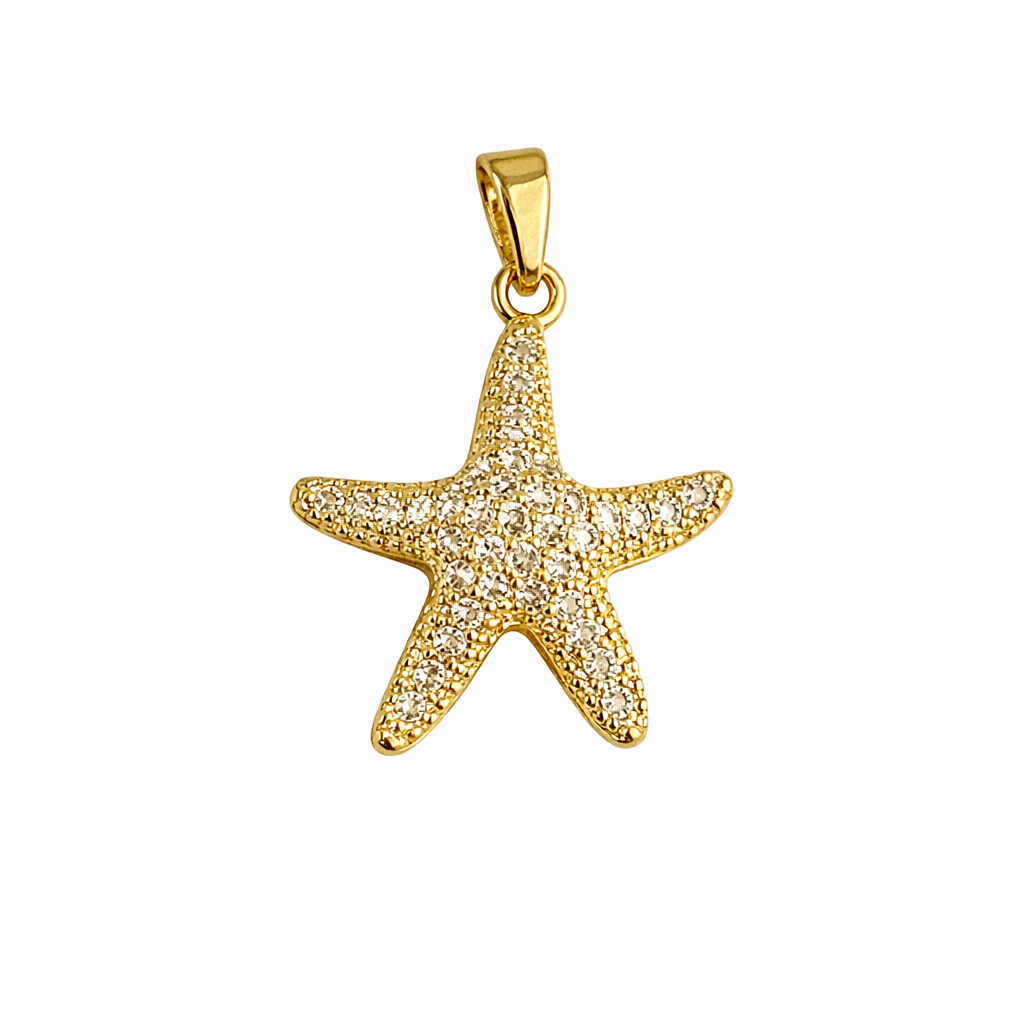 Dije Estrella de Mar Brillante  M