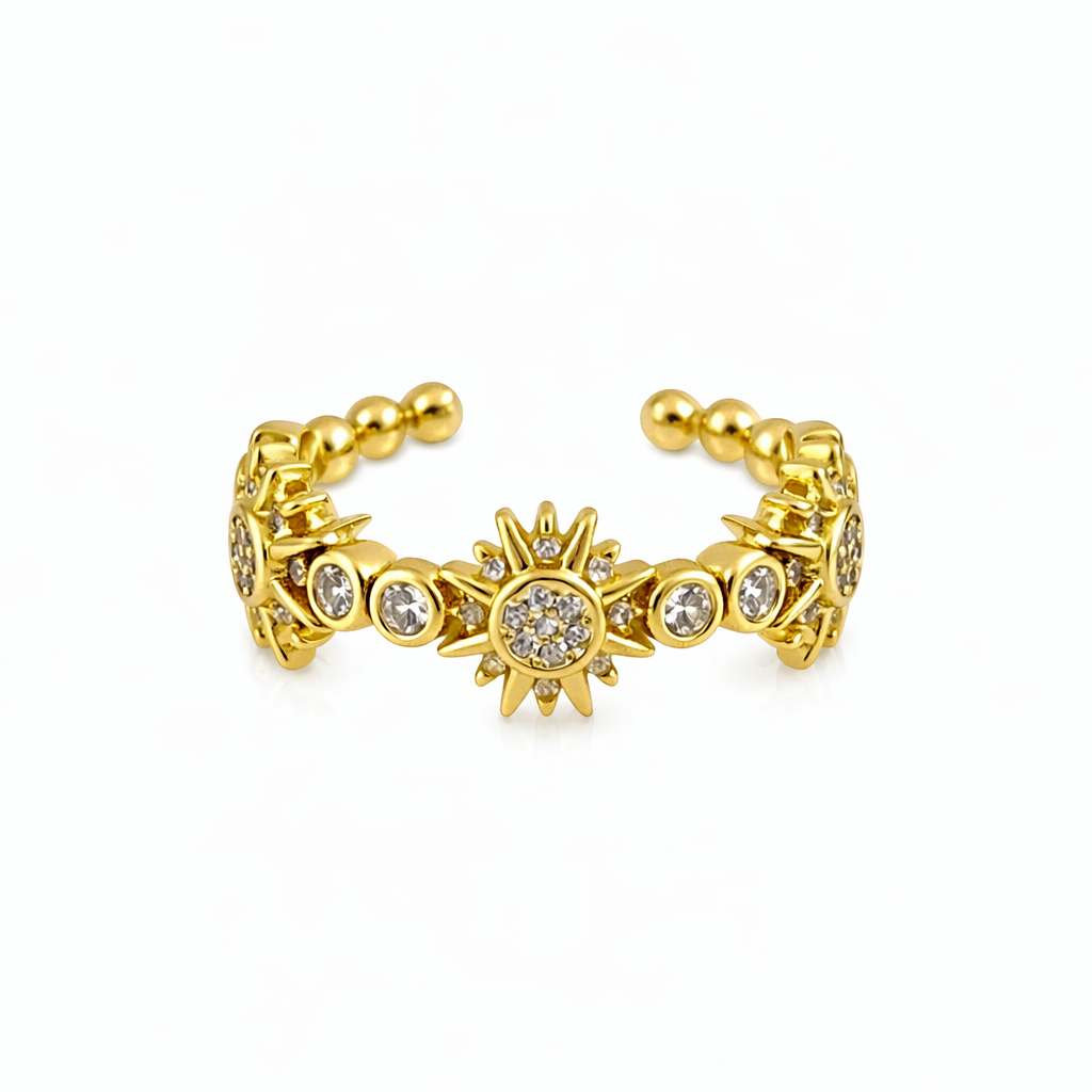 Anillo Sol Radiante