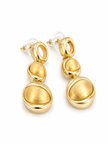 Aretes Gota Dorada N