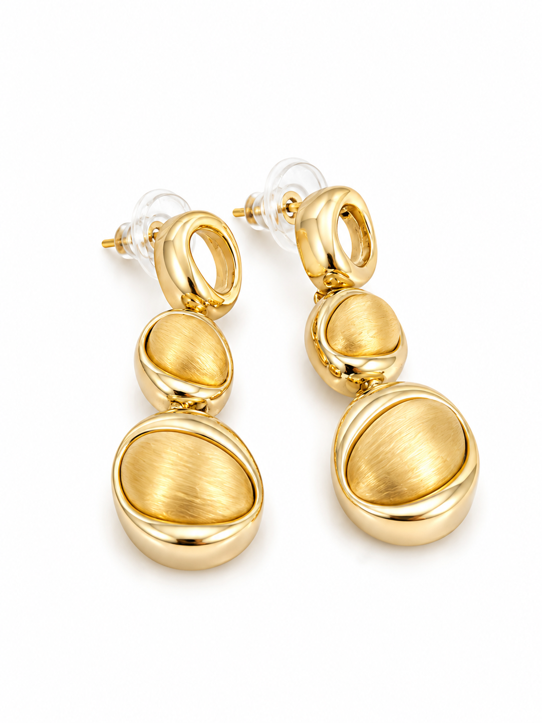 Aretes Gota Dorada N