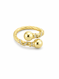 Anillo Esferas Trenzadas N