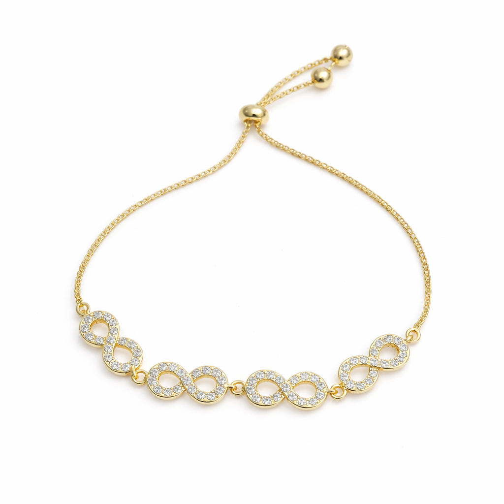 PULSERA INFINITO BRILLANTE