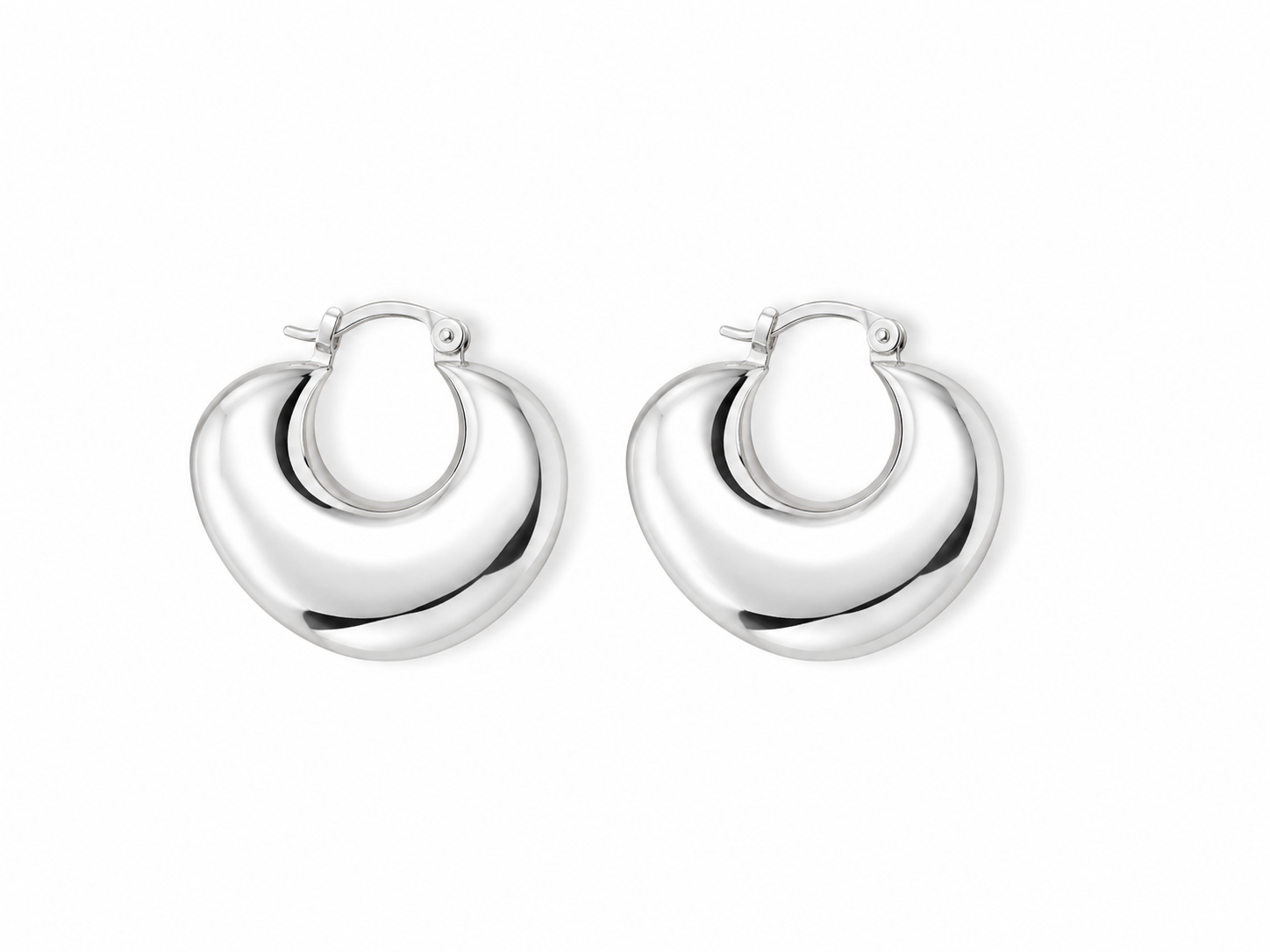 Aretes Luna Llena
