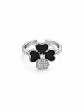 Anillo Trébol Noir N