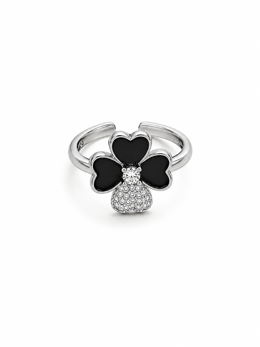 Anillo Trébol Noir N
