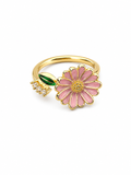 Anillo Margarita Rosada N