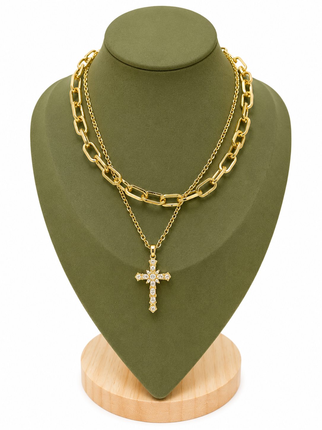 Collar Cruz de Luz M
