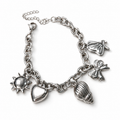Pulsera Charms Marina Plata