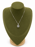 Collar Halo Brillante Plata