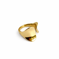 Anillo Ola Dorada