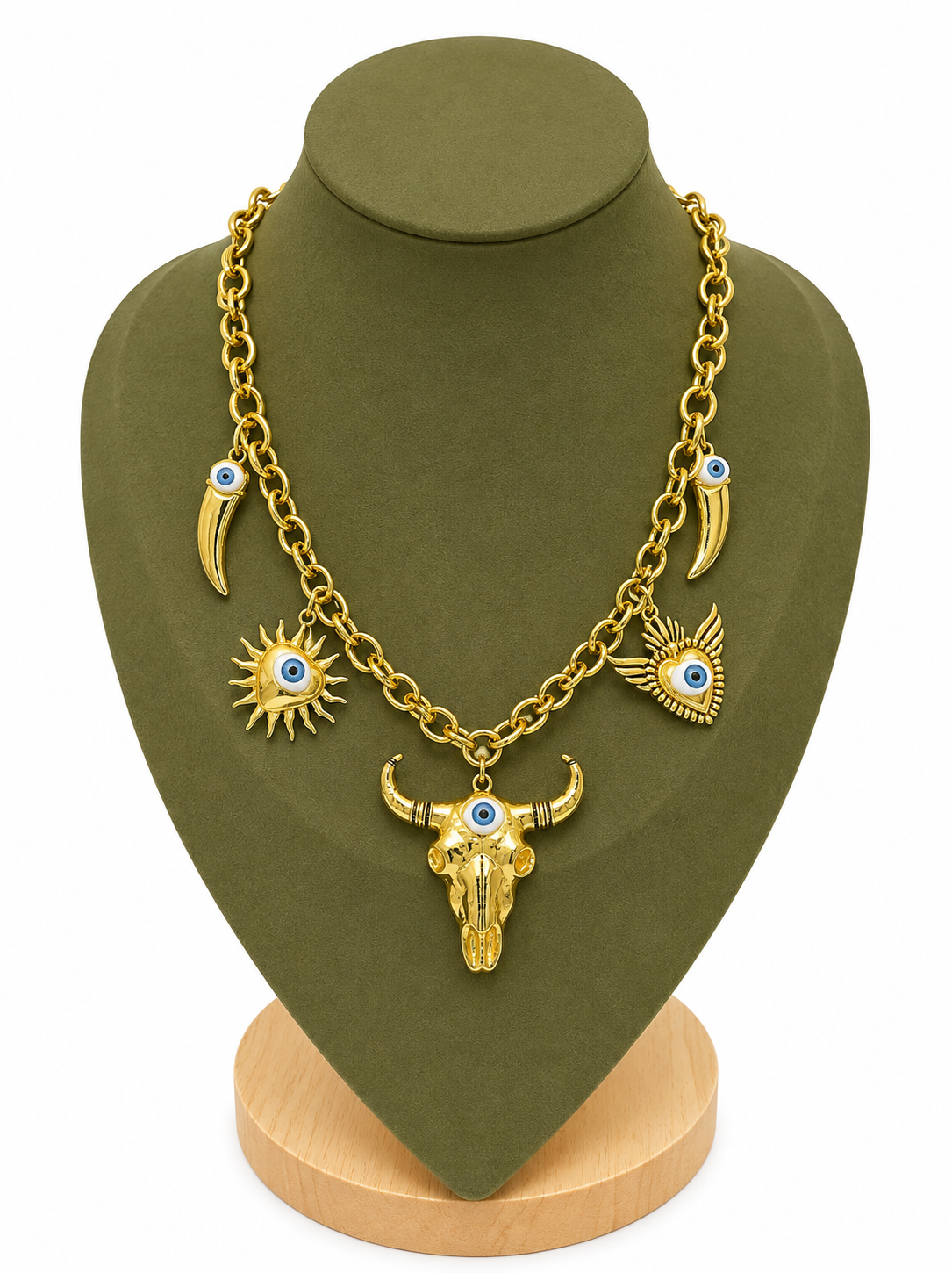 Collar Amuleto del Desierto  N