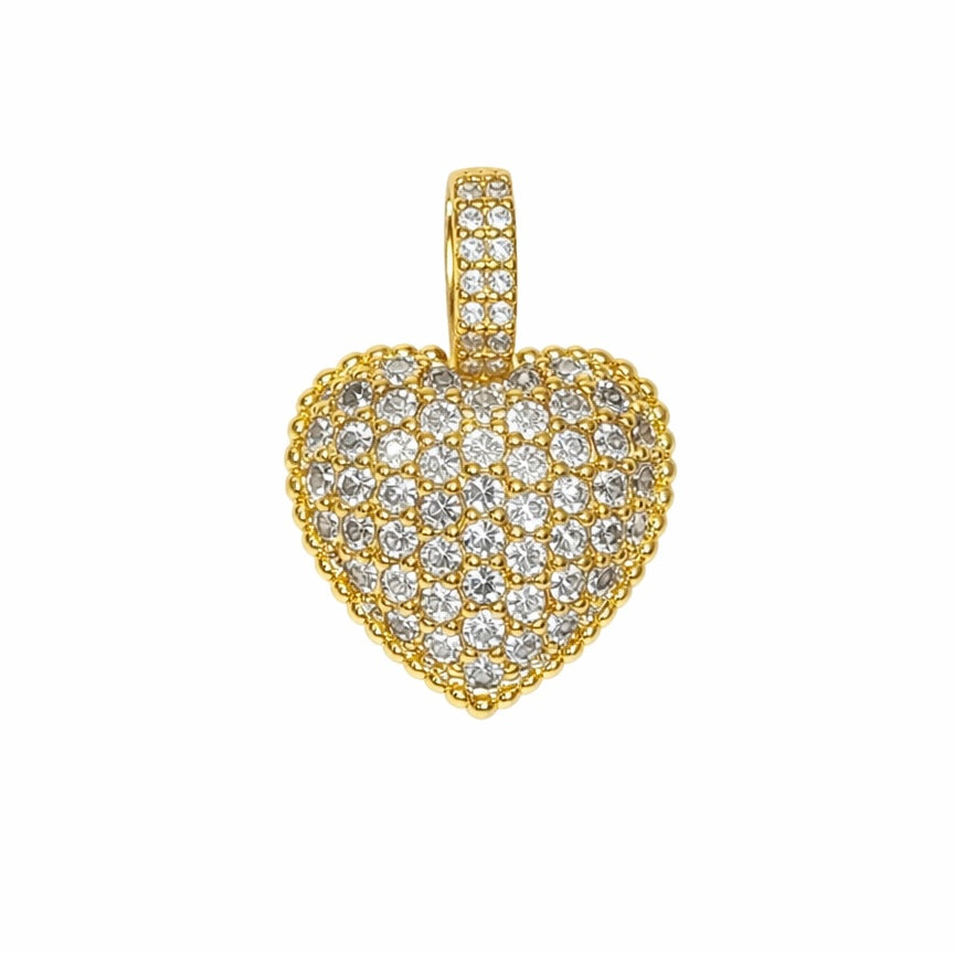 Dije Corazón Brillo Eterno M