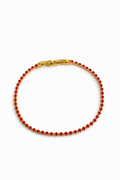 PULSERA RUBI BRILLANTE DELGADA