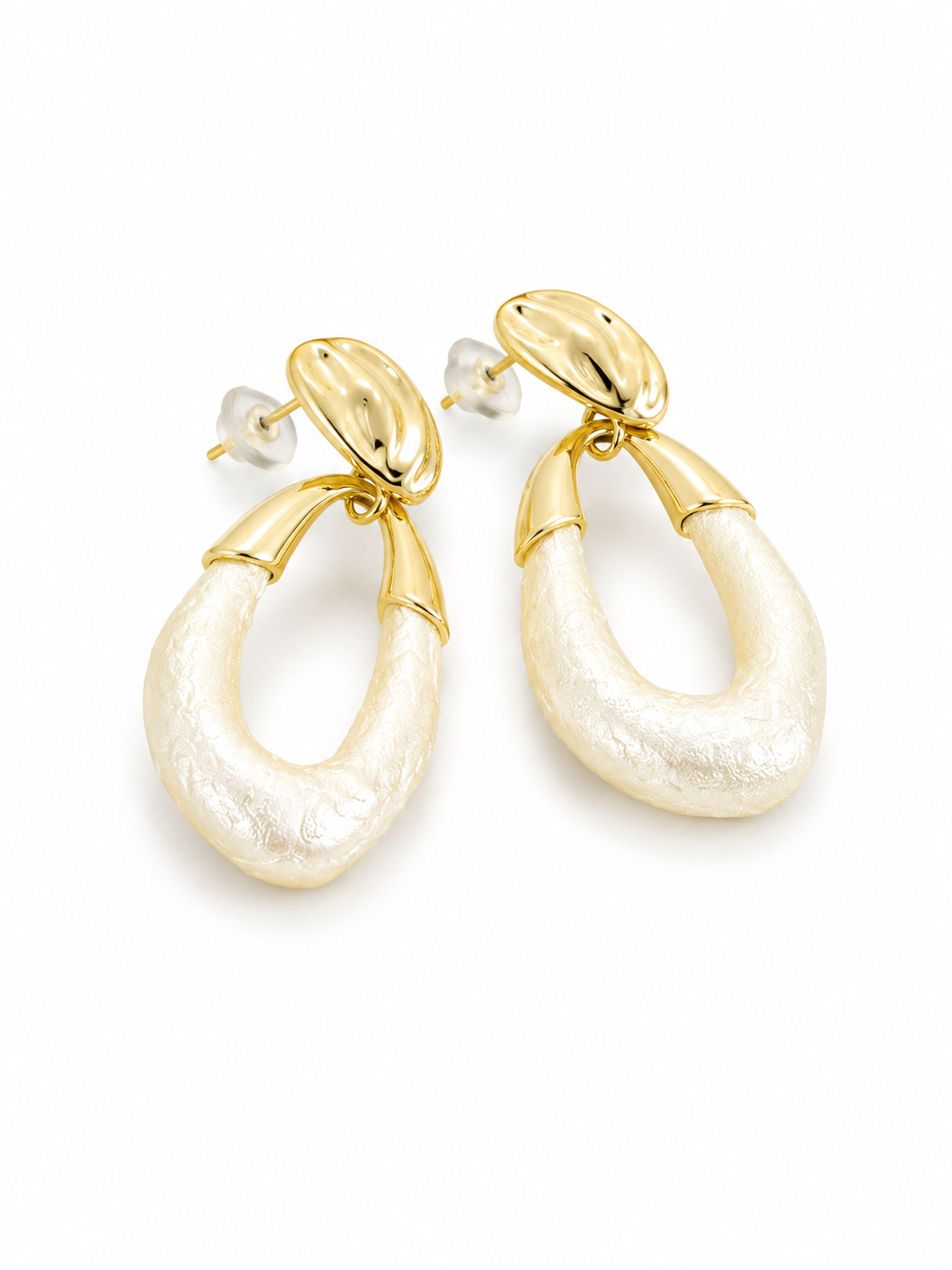 Aretes Nácar Orgánico N