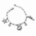 Pulsera Encantos del Mar Plata