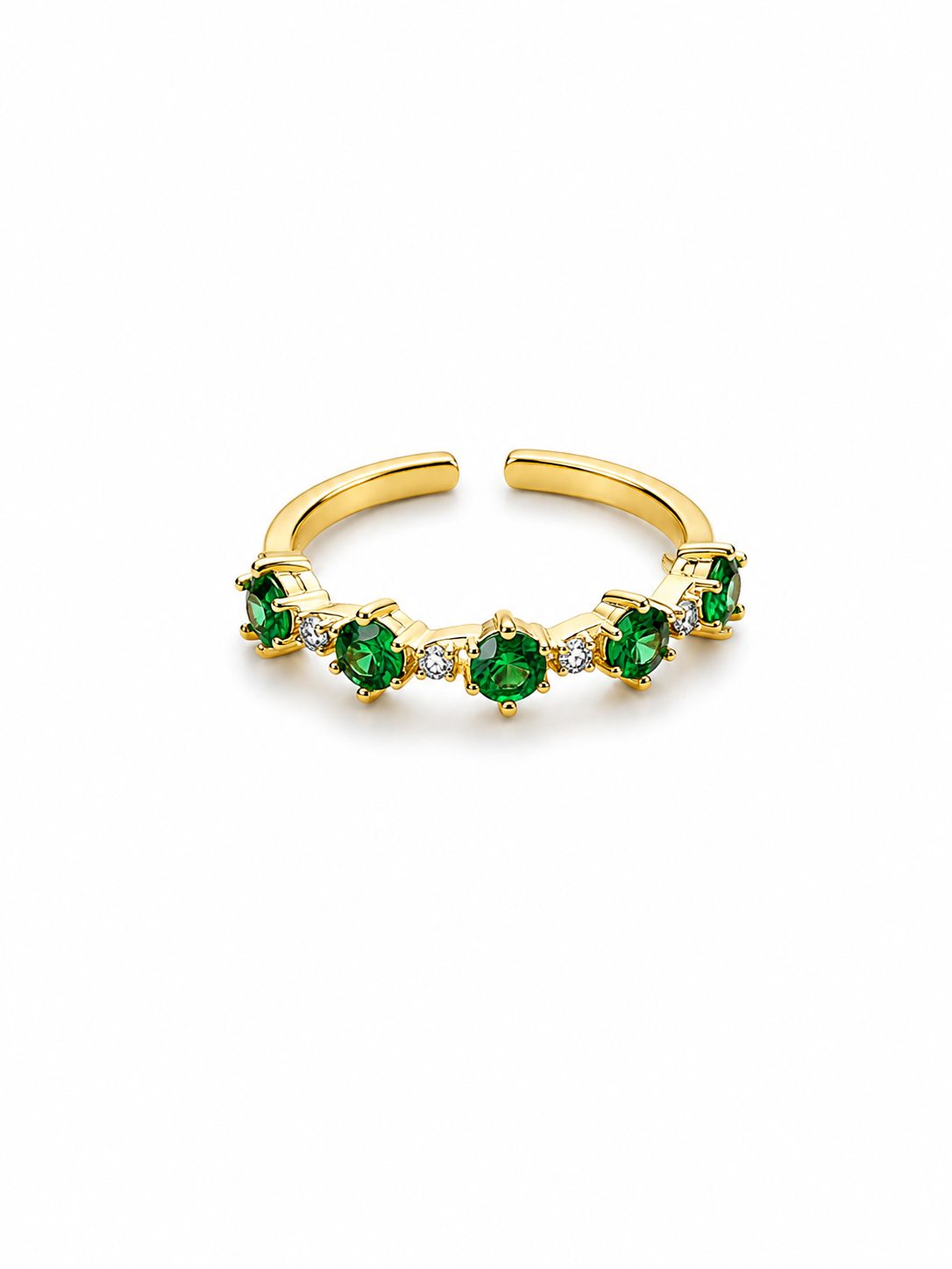 Anillo Esmeralda Real N