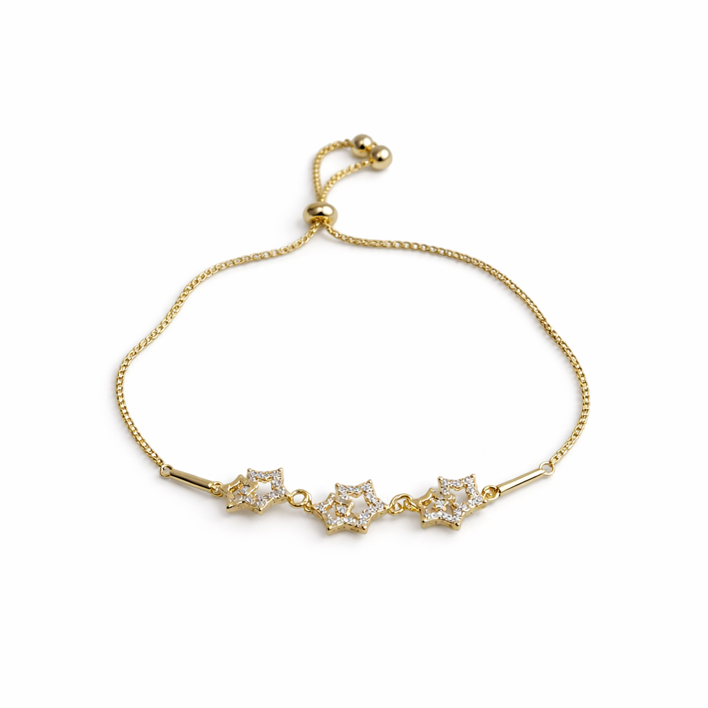 PULSERAS ESTRELLAS BRILLANTES