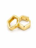 Aretes Aro Cuadrado N