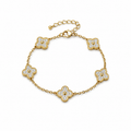 Pulsera Clover Brillante