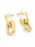 Aretes Eslabón Rectangular N
