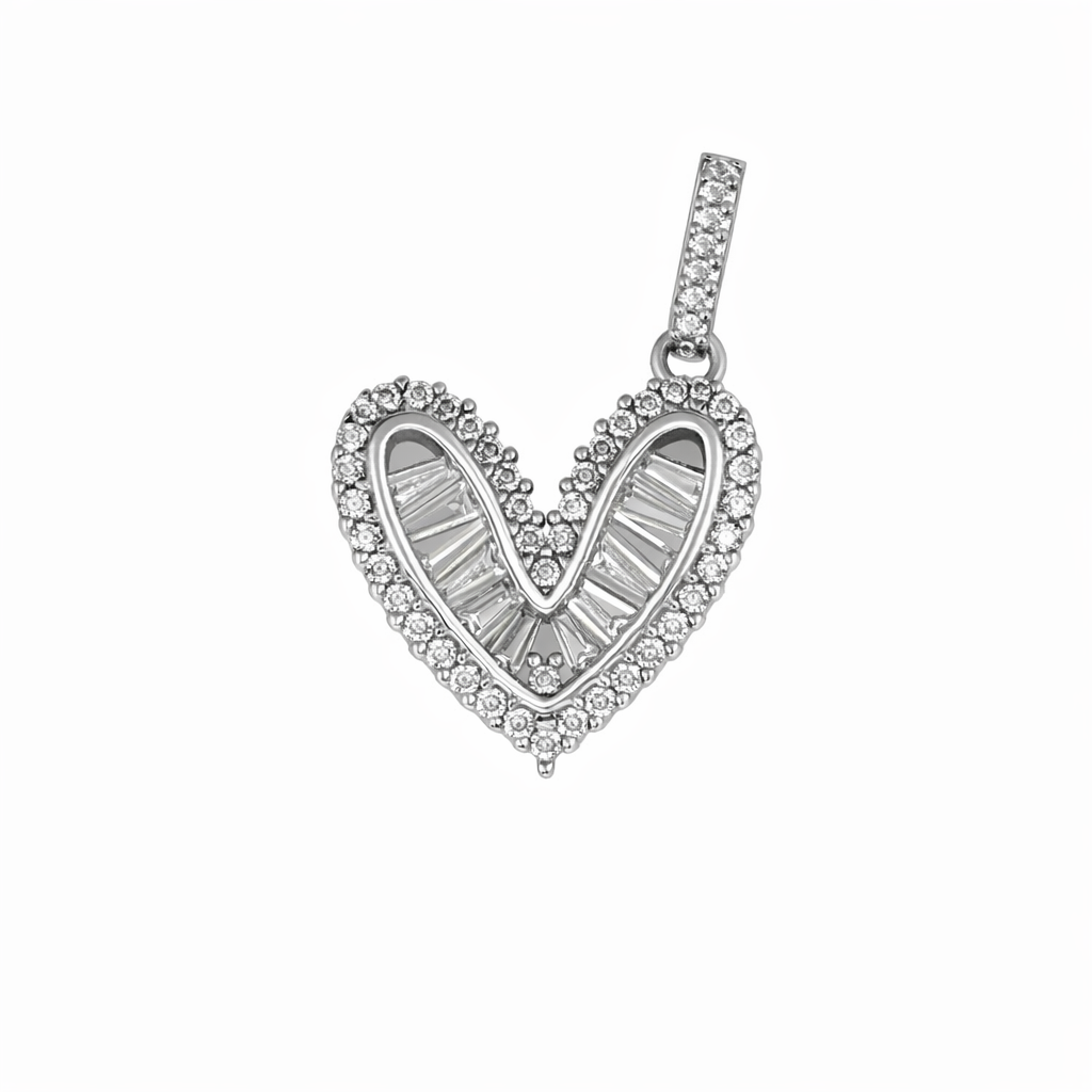 Dije Corazón Destello M