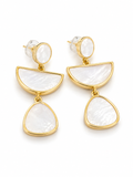 Aretes Geométricos Nácar N