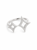 Anillo Estrella Doble N