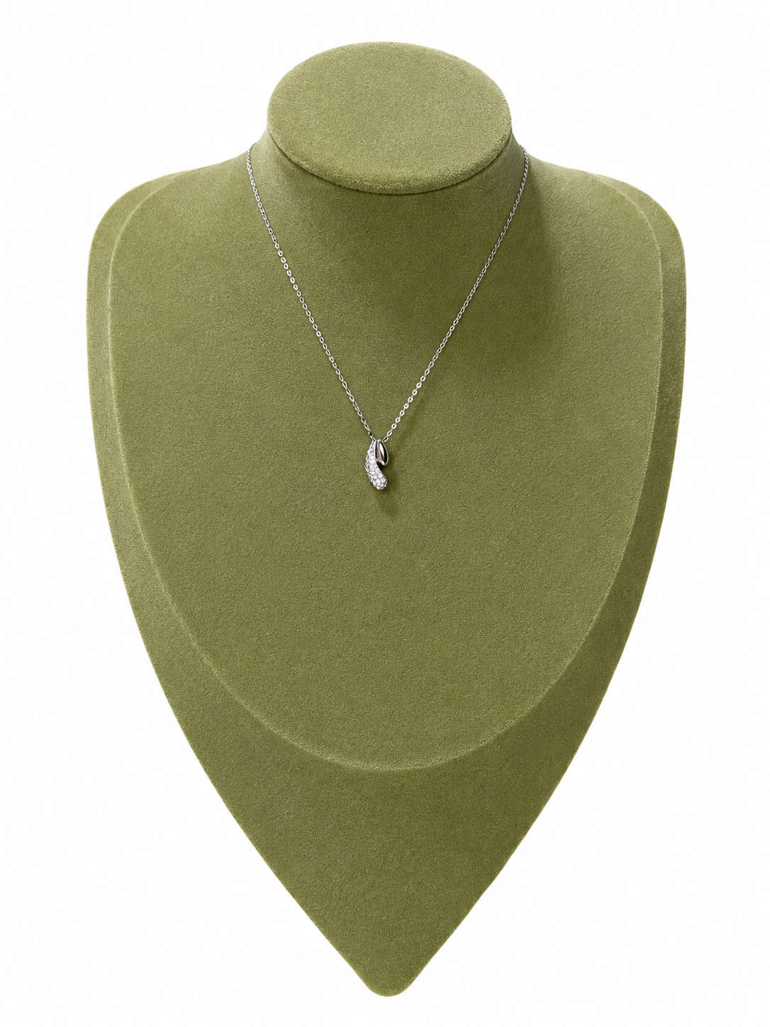 Collar Gota de Luz Plata
