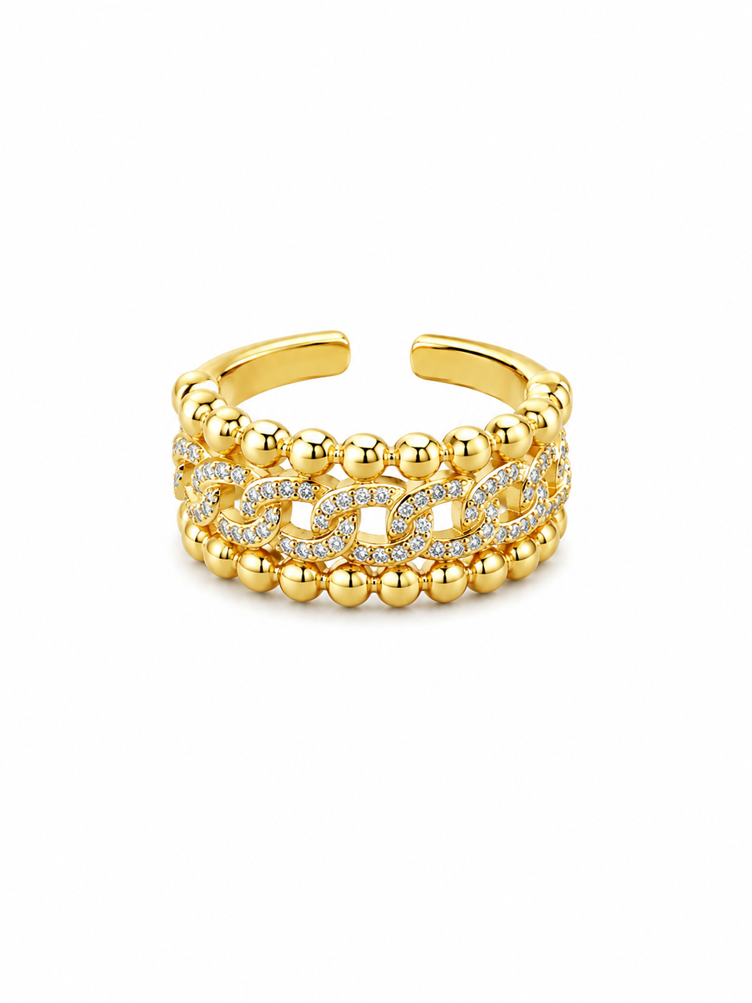 Anillo Esferas y Eslabones N