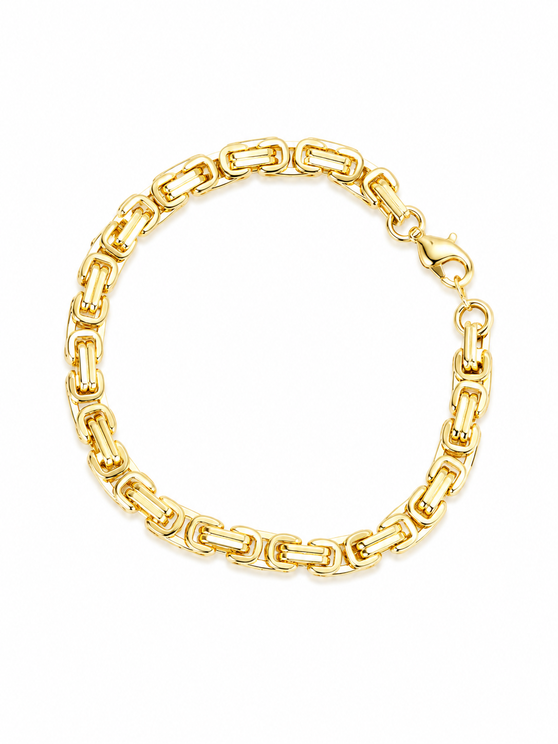 Pulsera Bizantina Dorada